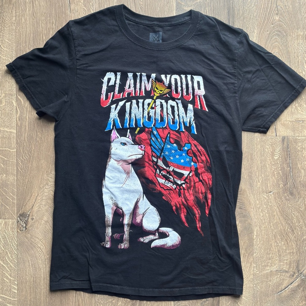 WWE Official Cody Rhodes Claim Your Kingdom Wrestling Men’s Medium 2023 Shirt